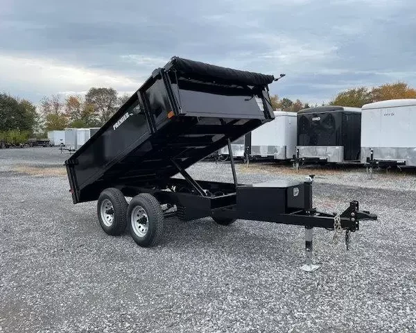 Premier 6 x 10 Deckover Dump Trailer 9990 GVW