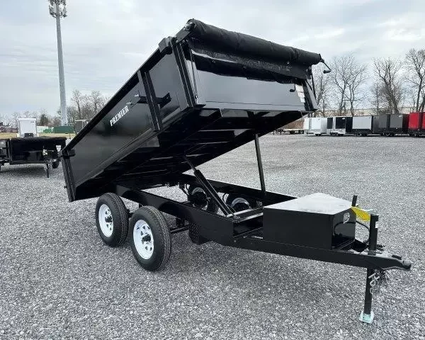 Premier 6 x 10 Deckover Dump Trailer Spreader Gate
