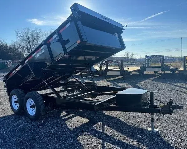 Premier 7 x 12 Low Profile Dump Trailer 12000 lb GVW