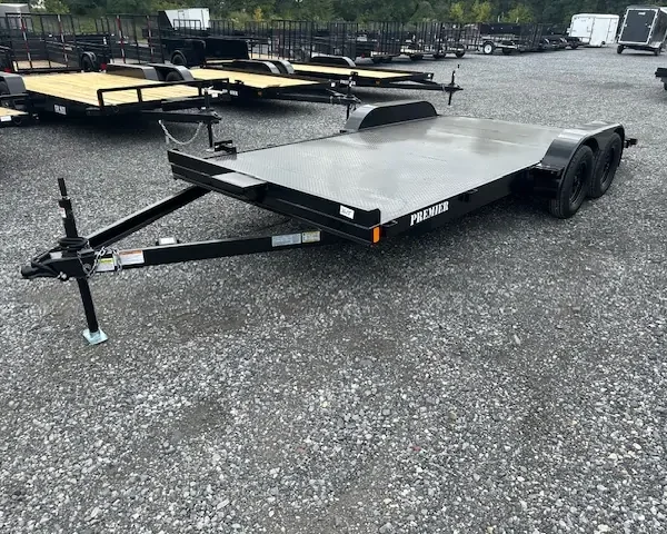 Premier 7 x 18 Open Car Trailer Steel Deck