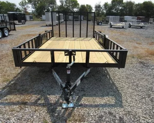 Premier 7 x 12 Landscape Utility Trailer – Removable Side ATV Ramps