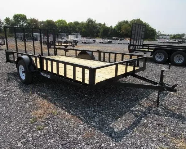Premier 7 x 14 Landscape Utility Trailer – Removable Side ATV Ramps