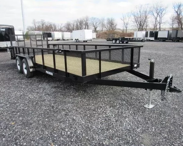 Premier 7 x 20 Landscape Utility Trailer – HD Ramp Gate