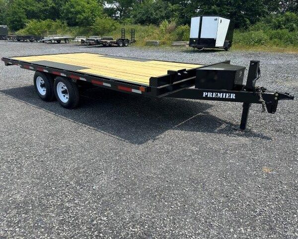 Premier 8.5 x 16 Deckover Equipment Trailer Slide Out Ramps