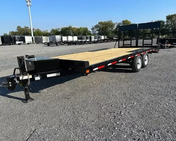 Premier 8.5 x 20 Deckover Equipment Trailer – Landscape Ramp