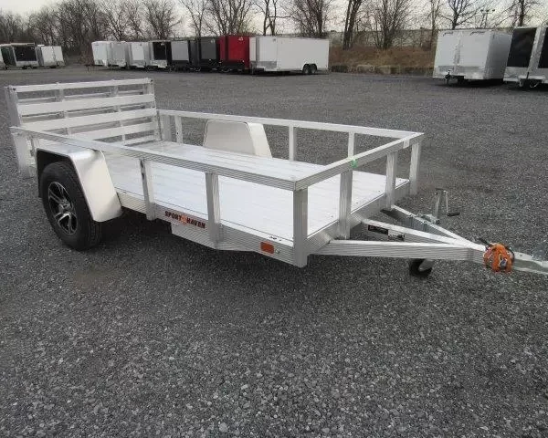 Sport Haven 5×10 Aluminum Utility Trailer – Torsion Axle