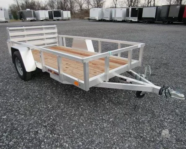 Sport Haven 5×10 Aluminum Utility Trailer – Bi-Fold Gate