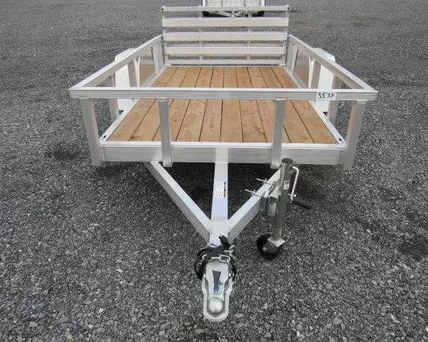 Sport Haven 5×8 Aluminum Utility Trailer – Bi-Fold Ramp Gate