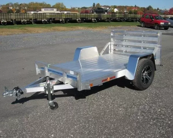 Sport Haven 6×12 Aluminum Utility Trailer – Deluxe Package