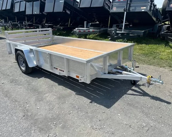 Sport Haven 6×12 Aluminum Utility Trailer – ATP Sides