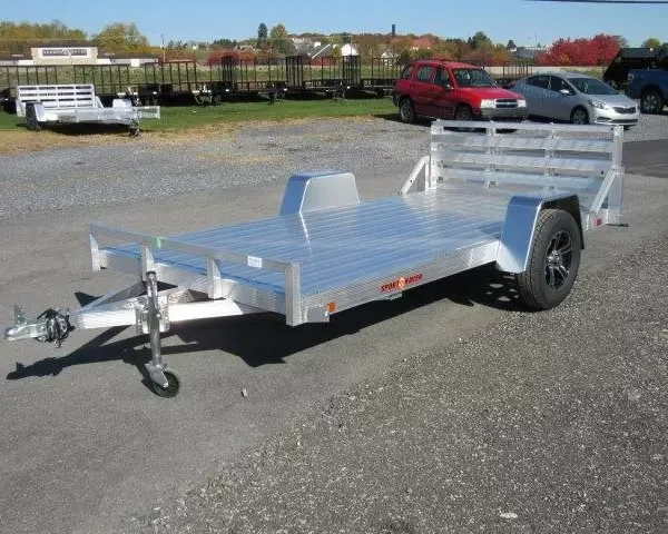 Sport Haven 6×12 Aluminum Utility Trailer – Deluxe Package
