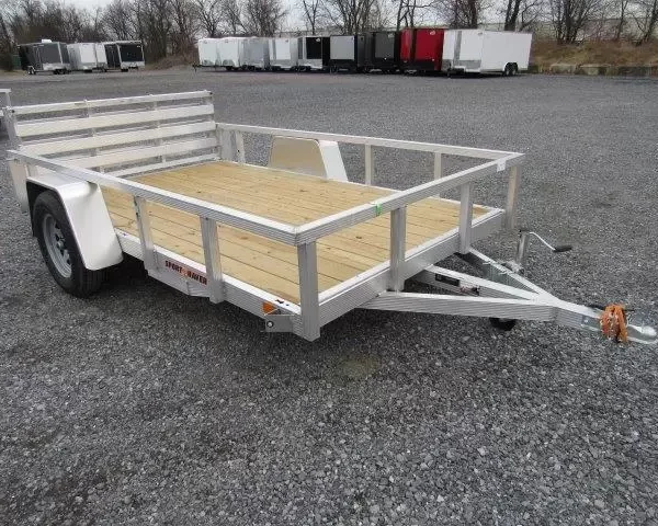 Sport Haven 6×10 Aluminum Utility Trailer – Bi-Fold Ramp