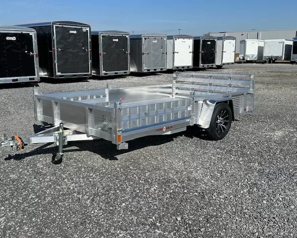 Sport Haven 7×12 Aluminum Utility Trailer – ATV Ramps
