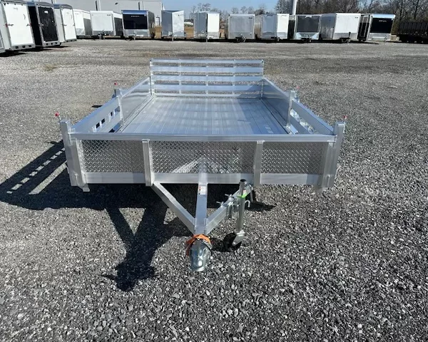 Sport Haven 7×12 Aluminum Utility Trailer – ATV Ramps