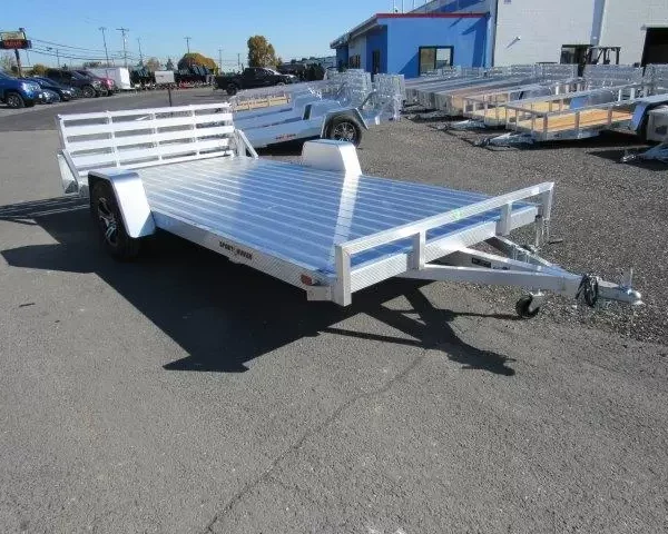 Sport Haven 7×14 Aluminum Utility Trailer – Open Sides