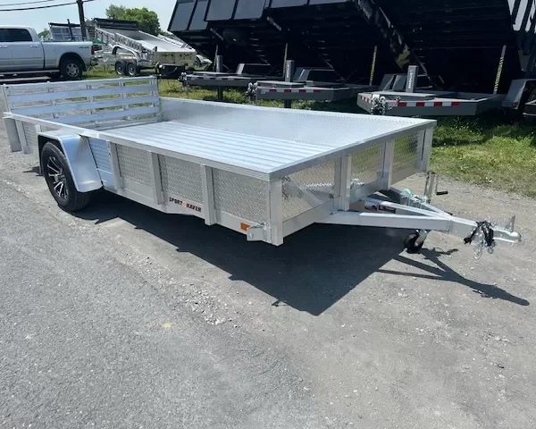 Sport Haven 7×14 Aluminum Utility Trailer – Deluxe Package