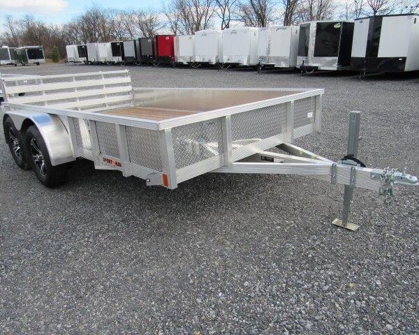 Sport Haven 7×12 Aluminum Utility Trailer – Aluminum Wheels