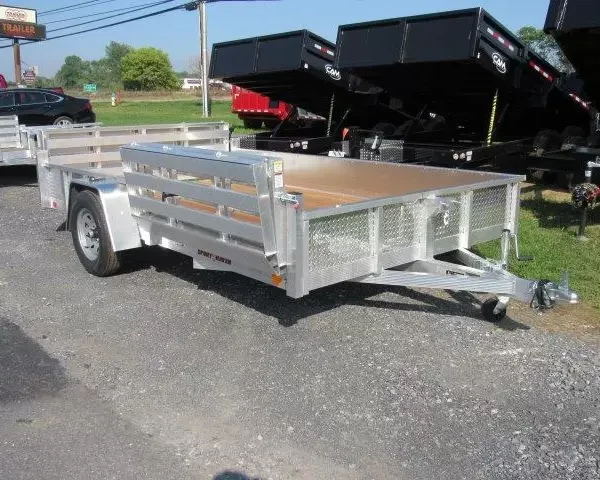 Sport Haven 7×12 Aluminum Utility Trailer – ATP Sides & ATV Gate