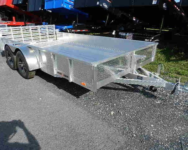 Sport Haven 7×14 Aluminum Utility Trailer – Deluxe Package