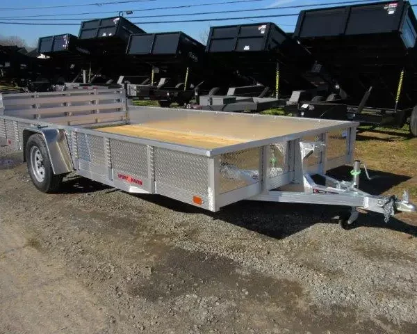 Sport Haven 7×14 Aluminum Utility Trailer – ATP Sides