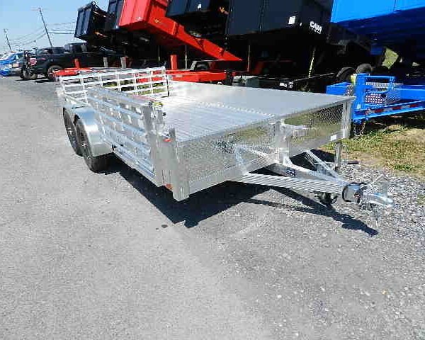 Sport Haven 7×14 Dual Axle Utility Trailer – Side ATV Ramp