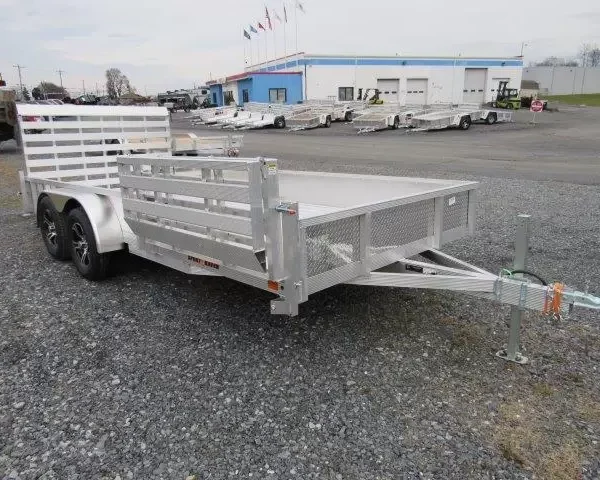 Sport Haven 7×16 Aluminum Landscape Trailer – Side ATV Ramp