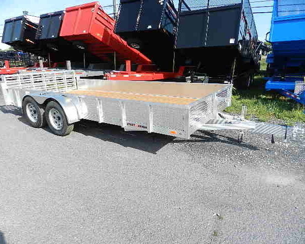 Sport Haven 7×16 Aluminum Utility Trailer – Dual Axle