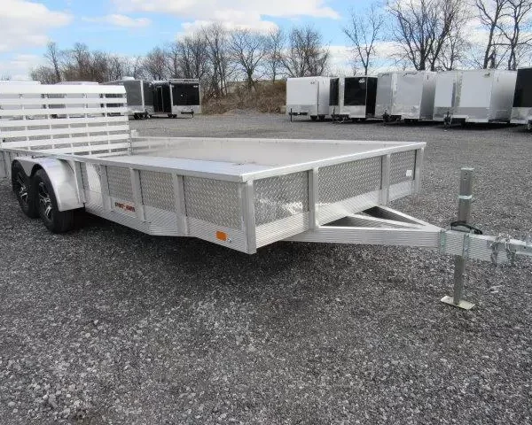 Sport Haven 7×18 Aluminum Landscape Trailer Heavy Duty Ramp