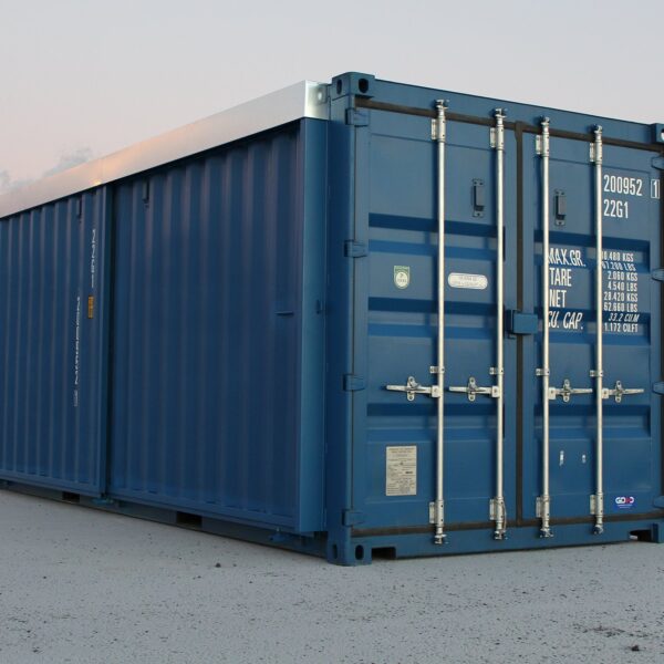 20′ Storage Container with sliding door