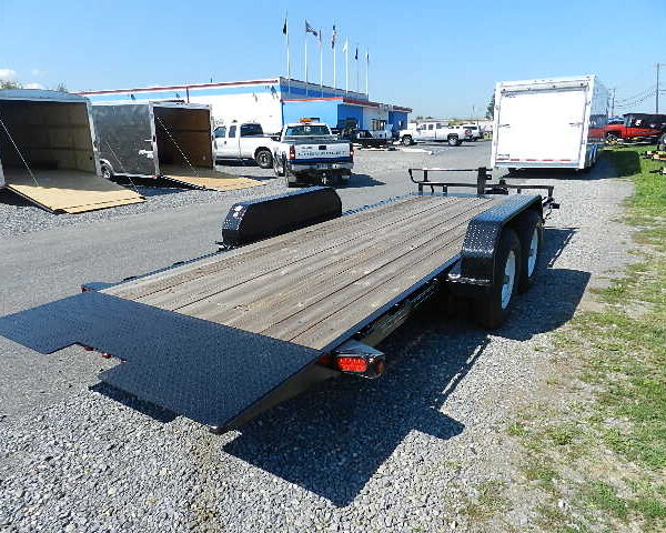 Big Tex 7 x 20 Full Tilt Equipment Trailer Removable Fenders