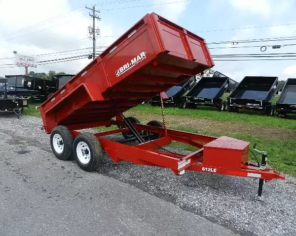 BWise 6 x 12 Dump Trailer 10K Spreader Gate