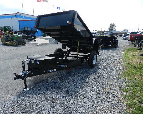BWise 5 x 10 Low Profile Dump Trailer 5K Spreader Gate