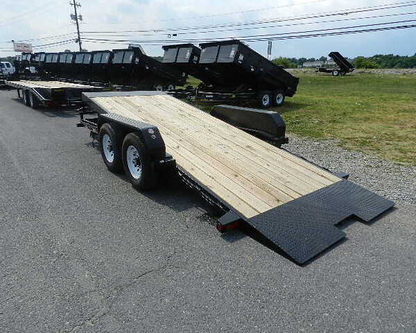 Big Tex 7 x 18 Full Tilt Equipment Trailer Removable Fenders