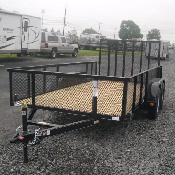 Carry On 6.4 x 14 Landscape Utility Trailer – 24″ Mesh Sides