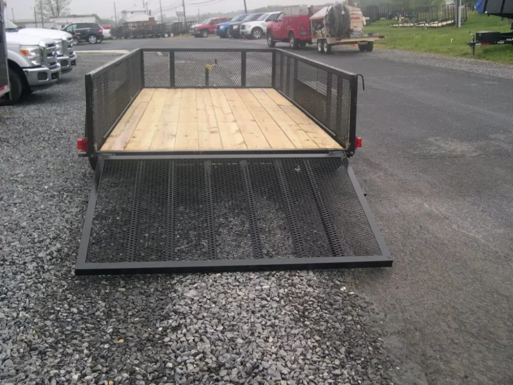 Carry On 6.4 x 14 Landscape Utility Trailer – 24″ Mesh Sides - Image 7