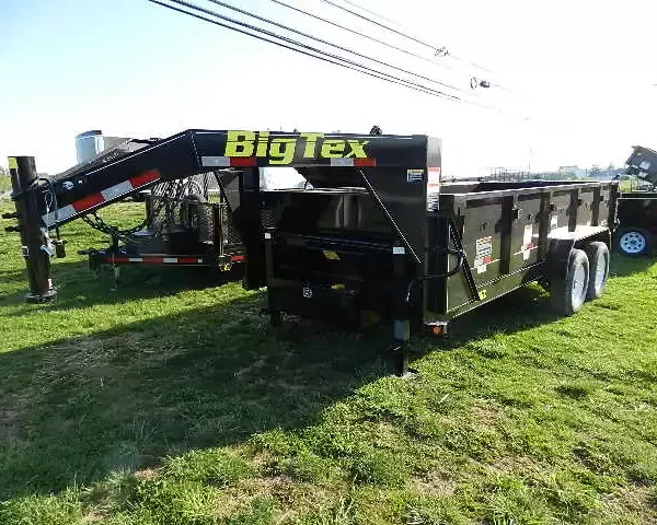 Big Tex 7 x 16 Gooseneck Dump Trailer