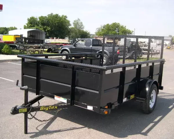 Big Tex 6 x 10 Landscape Utility Trailer – 24″ Metal Sides