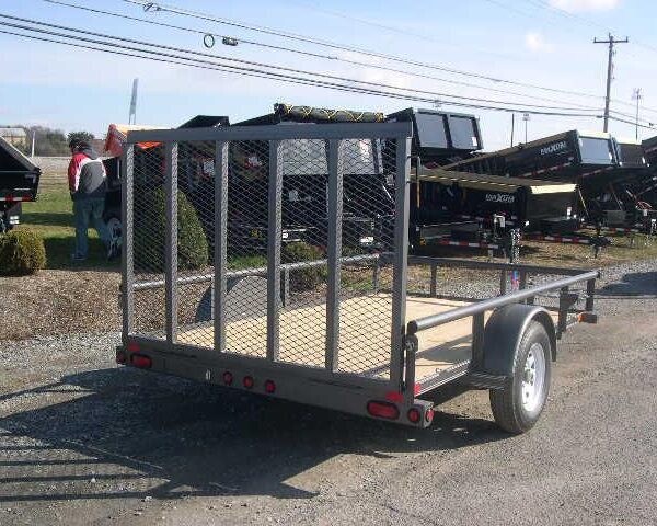 Big Tex 6 x 10 Landscape Utility Trailer – Ramp Gate