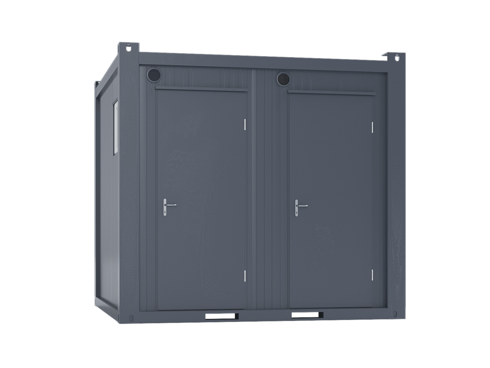 Shipping Container Toilets