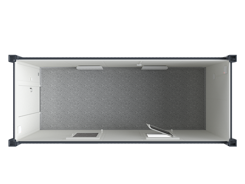 7×3.2m Glass Container, 3 glass walls - Image 3