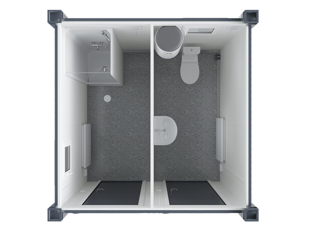 10′ Toilet/Shower Container, Premium - Image 4