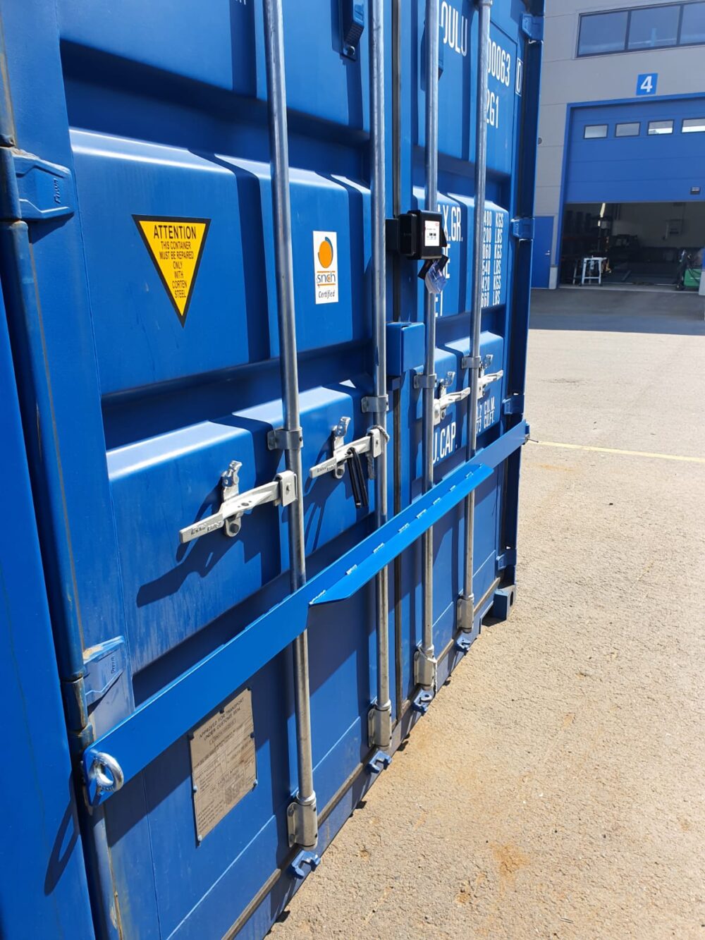 Spare parts for containers