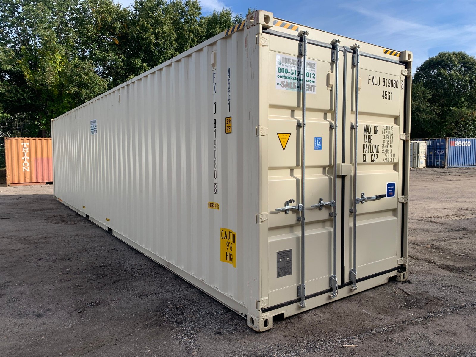 Shipping Containers for Sale Florida